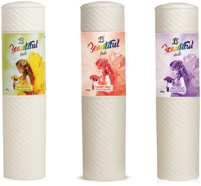 

Lyla Blanc TALC MAJESTIC TEMPTING ANGELIC for Women - (Set of 3) (250gm each)(250 g)