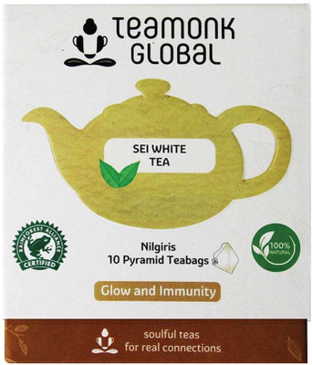 

Teamonk Global Sei Nilgiris White Tea(10 Bags, Box)