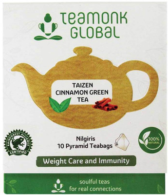 

Teamonk Global Taizen Cinnamon Green Tea Box(10 Bags)
