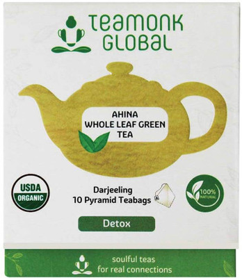 

Teamonk Global Ahina Darjeeling Green Tea Pouch(10 Bags)