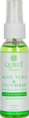 

Qurez Aloe Vera and Cucumber Refreshing Mist Toner(50 ml)