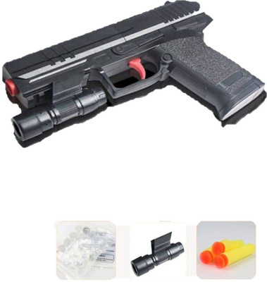 

Bestie Toys 2 in 1 PUBG Soft and Water Bullet Dart Gun specially for pubg lover for kids and adult(Multicolor)