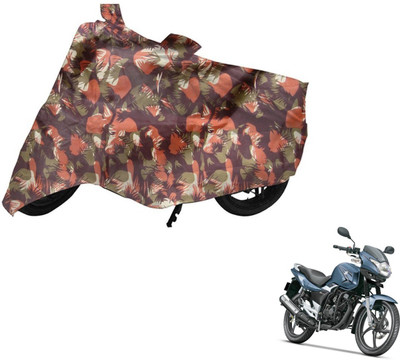 Auto Hub Two Wheeler Cover for Suzuki(GS 150R, Multicolor)