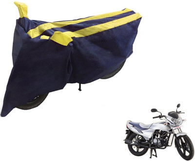 NIKS Two Wheeler Cover for LML(Freedom, Black, Yellow)