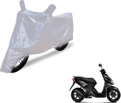 NIKS Two Wheeler Cover for Yamaha(Jog R, Silver)