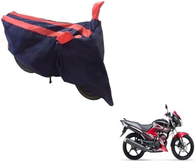 NIKS Two Wheeler Cover for Yamaha(SS 125, Black, Orange)