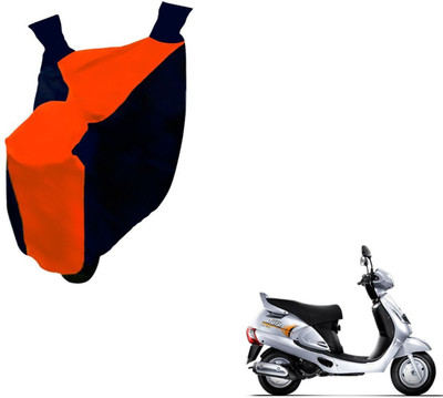 NIKS Two Wheeler Cover for Mahindra(Duro, Black, Orange)