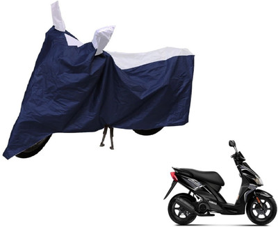 AUTYLE Two Wheeler Cover for Universal For Bike(Blue, Silver)