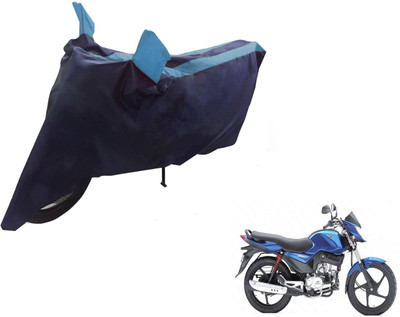 NIKS Two Wheeler Cover for Mahindra(Stallio, Black, Blue)