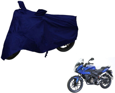 NIKS Two Wheeler Cover for Bajaj(Pulsar AS 150, Blue)
