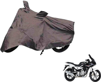 NIKS Two Wheeler Cover for Bajaj(Pulsar 220 DTS-i, Grey)