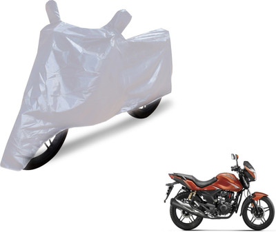 NIKS Two Wheeler Cover for Hero(CBZ Extreme, Silver)