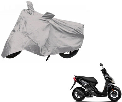 NIKS Two Wheeler Cover for Yamaha(Jog R, Silver)