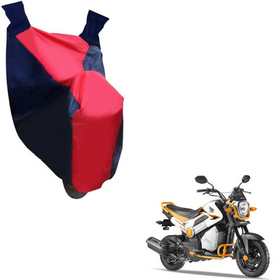 NIKS Two Wheeler Cover for Honda(Black, Red)