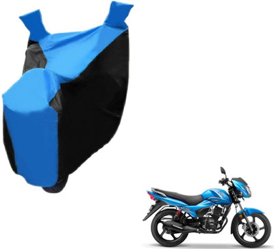 NIKS Two Wheeler Cover for TVS(Victor New, Black, Blue)