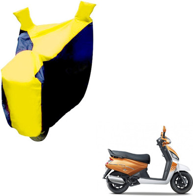 NIKS Two Wheeler Cover for Mahindra(Gusto, Black, Yellow)