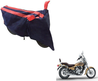 NIKS Two Wheeler Cover for Bajaj(Avenger, Black, Orange)