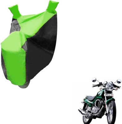 NIKS Two Wheeler Cover for TVS(Fiero F2, Black, Green)