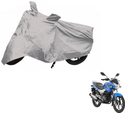 NIKS Two Wheeler Cover for Bajaj(Discover 125 DTS-i, Silver)