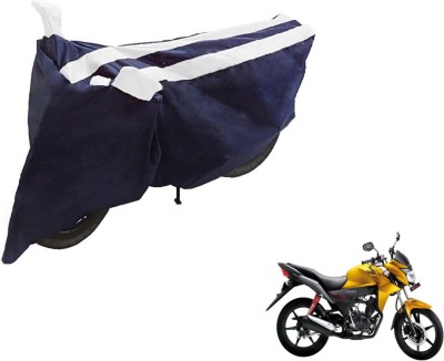 NIKS Two Wheeler Cover for Honda(CB Twister, Black, White)