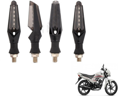 MOCKHE Front, Rear LED Indicator Light for Honda Dream Neo(White)