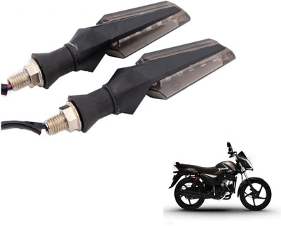 MOCKHE Front, Rear LED Indicator Light for Mahindra Pantero(White)