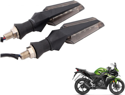 MOCKHE Front, Rear LED Indicator Light for Honda CBR 150R(White)