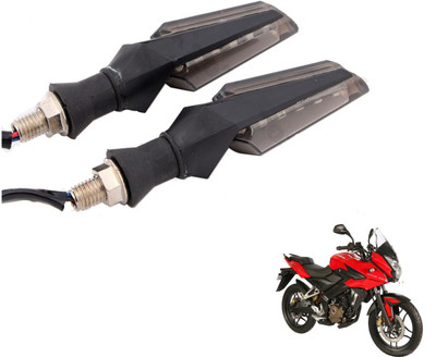 MOCKHE Front, Rear LED Indicator Light for Bajaj Pulsar 200 AS(White)