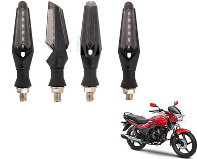 MOCKHE Front, Rear LED Indicator Light for Hero Passion X Pro(White)