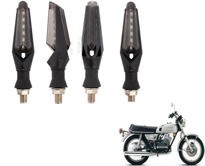 MOCKHE Front, Rear LED Indicator Light for Yamaha RD 350(White)