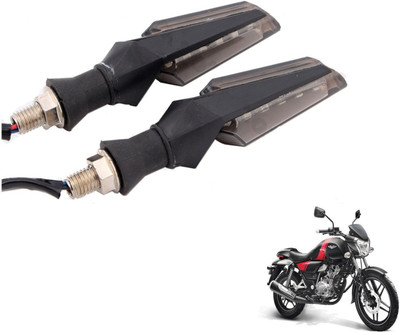 MOCKHE Front, Rear LED Indicator Light for Bajaj V 150(White)