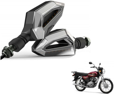 MOCKHE Front, Rear LED Indicator Light for Yamaha Crux(Yellow, White)