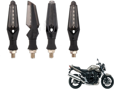 MOCKHE Front, Rear LED Indicator Light for Suzuki Bandit(White)