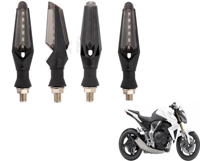 MOCKHE Front, Rear LED Indicator Light for Honda CB(White)
