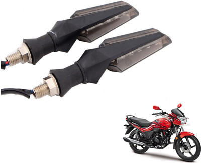 MOCKHE Front, Rear LED Indicator Light for Hero Passion X Pro(White)