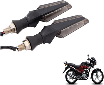 MOCKHE Front, Rear LED Indicator Light for Yamaha YBR 125(White)