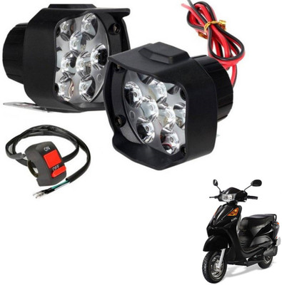 MOCKHE 9LEDSHL-95 Fog Lamp Motorbike LED (12 V, 10 W)(Yo EXL, Pack of 3)