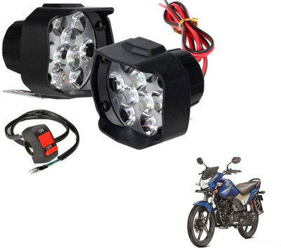 MOCKHE 9LEDSHL-38 Fog Lamp Motorbike LED for Honda (12 V, 10 W)(CB Shine SP, Pack of 3)