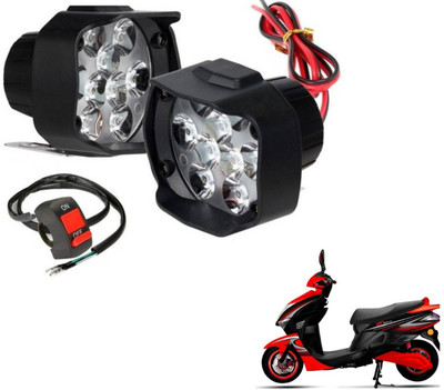 MOCKHE 9LEDSHL-162 Fog Lamp Motorbike LED for Kinetic (12 V, 10 W)(Nova, Pack of 3)