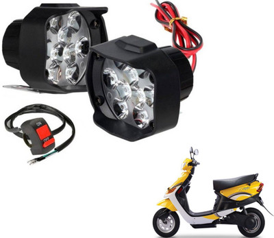 MOCKHE 9LEDSHL-219 Fog Lamp Motorbike LED (12 V, 10 W)(Yo Style, Pack of 3)
