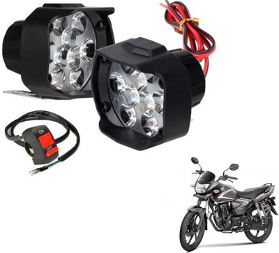 MOCKHE 9LEDSHL-37 Fog Lamp Motorbike LED for Honda (12 V, 10 W)(CB Shine, Pack of 3)