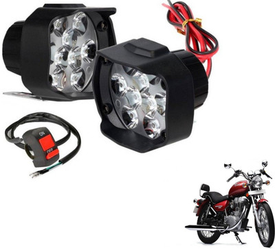 MOCKHE 9LEDSHL-227 Fog Lamp Motorbike LED for Royal Enfield (12 V, 10 W)(Thunderbird 500, Pack of 3)