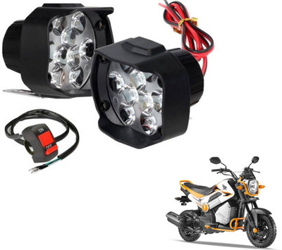 MOCKHE 9LEDSHL-155 Navi Fog Lamp Motorbike LED for Honda (12 V, 10 W)(Universal For Bike, Pack of 3)