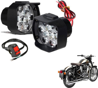 MOCKHE 9LEDSHL-59 Fog Lamp Motorbike LED for Royal Enfield (12 V, 10 W)(Classic, Pack of 3)