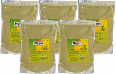 

Herbal Hills Neem Powder - 1 kg - Pack of 5 - Neem Powder for Skin(1 kg)