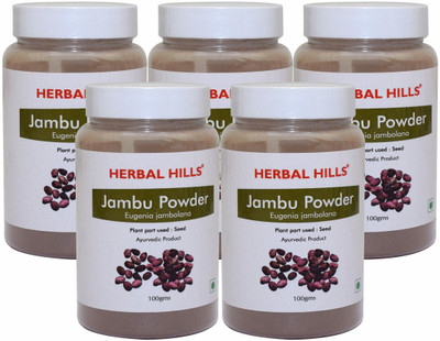 

Herbal Hills Jambu Beej powder - 100 gms - Pack of 5 - Jamun Powder(100 g)