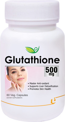 

Biotrex Nutraceuticals Glutathione 500mg - 60 Veg Capsules(60 No)