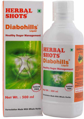 

Herbal Hills Diabohills Herbal Shots 500ml (Pack of 10)(500 ml)