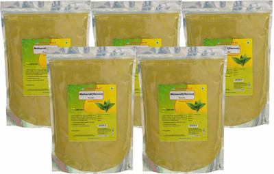 

Herbal Hills Mehandi powder - 1 kg powder - Pack of 5 - Mehandi for Hair(1 kg)
