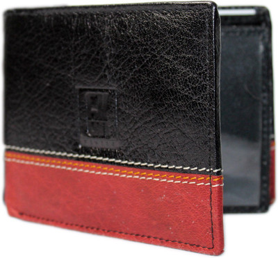

GK Master Men Black, Red Genuine Leather Wallet(6 Card Slots)